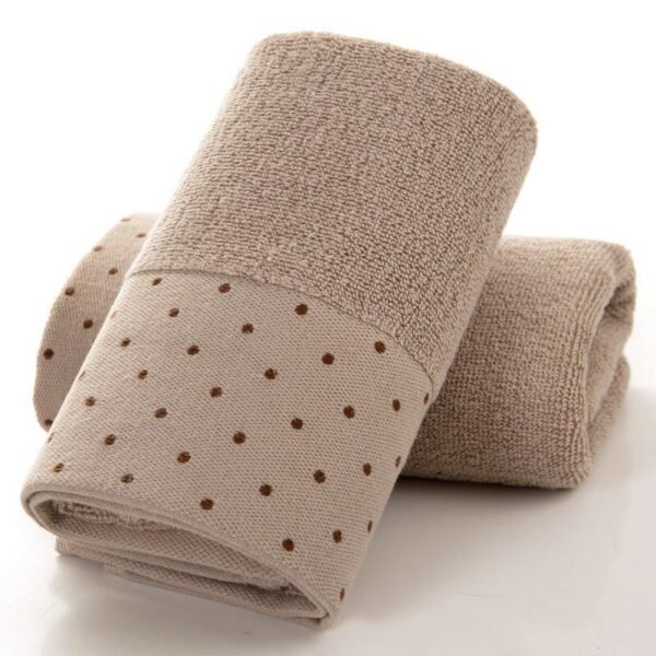 Cotton Towel with Circles Pattern - Image 6